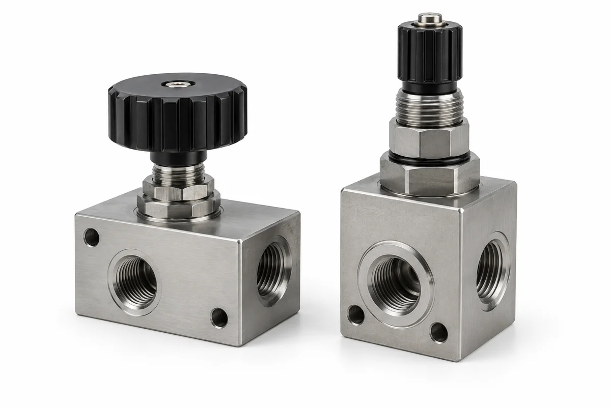 Limiteurs de débit et de pression hydrauliques
